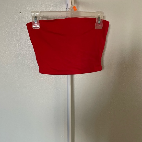 Garage- Red Tube Top - Picture 2 of 3